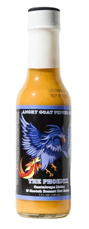 Angry Goat Pepper Co. The Phoenix bottle