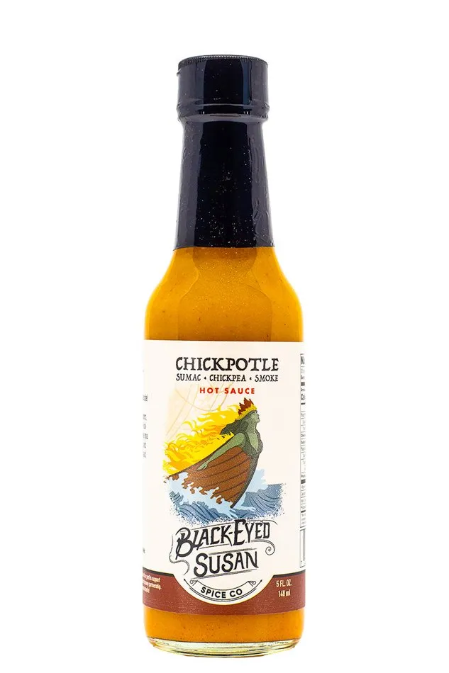 Black Eyed Susan Spice Co. Chickpotle bottle