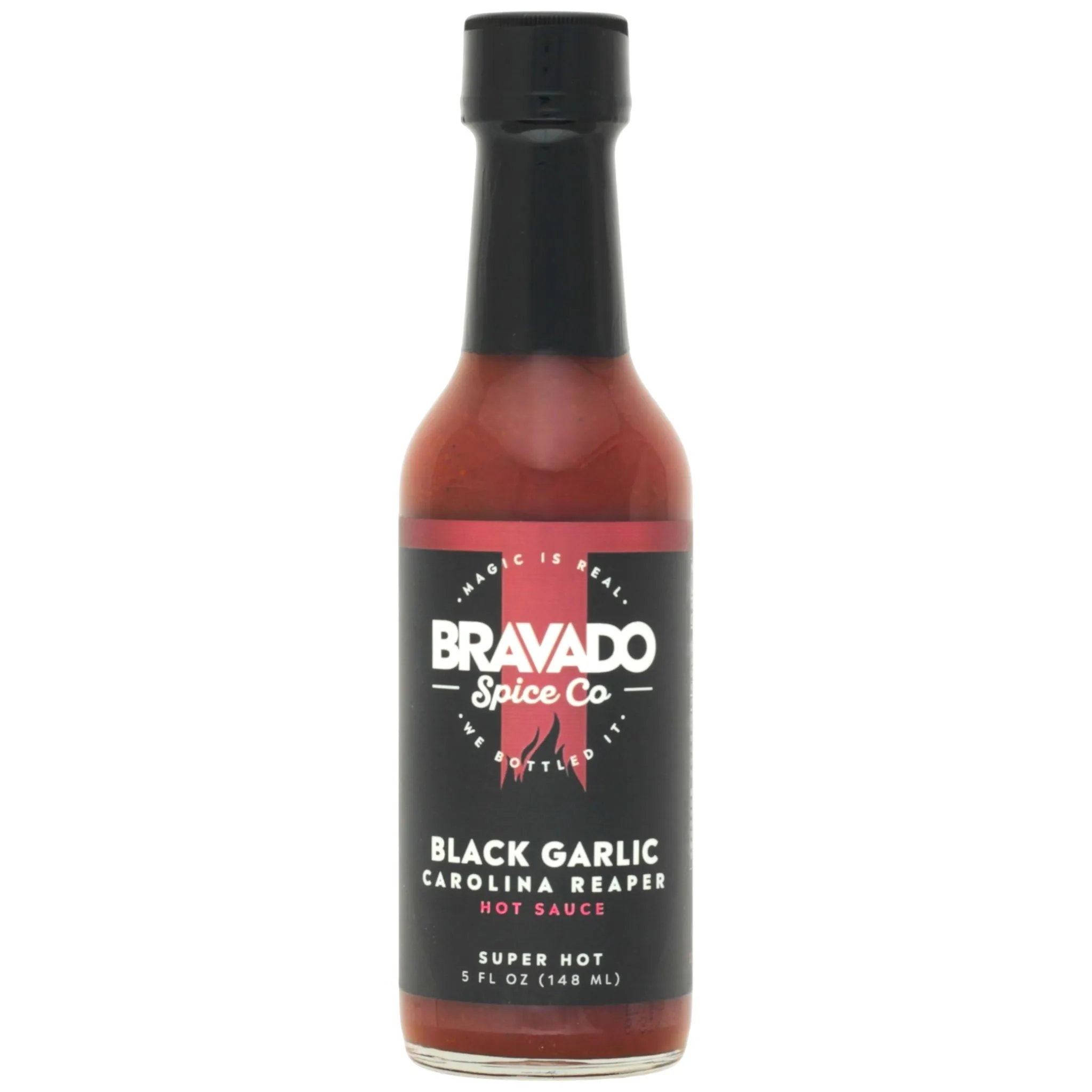 Bravado Spice Co. Black Garlic Carolina Reaper bottle