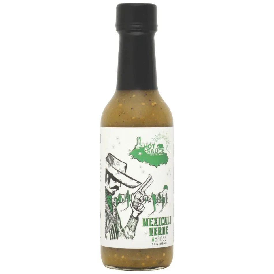 California Hot Sauce Solutions Mexicali bottle
