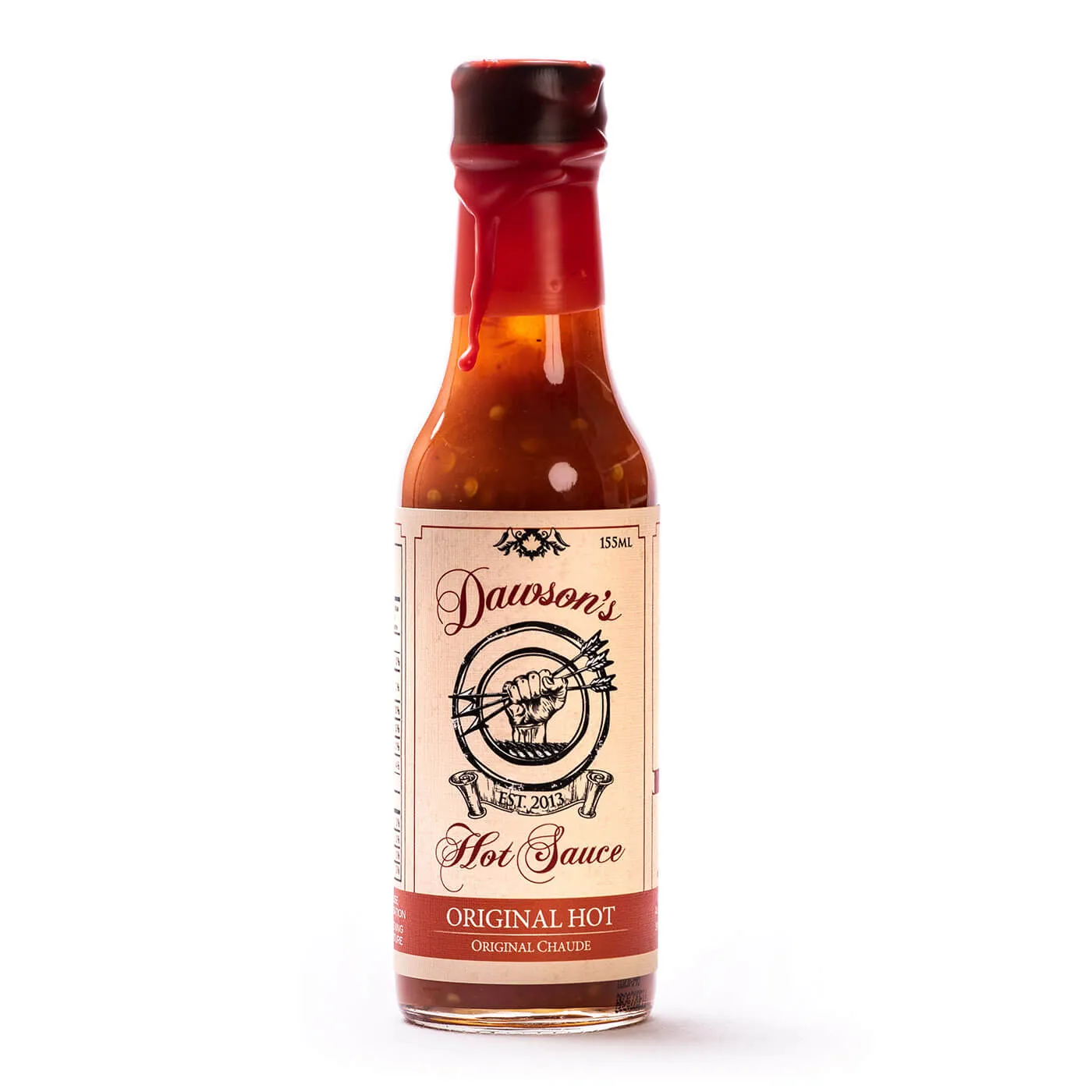 Dawson’s Hot Sauce Original Hot bottle