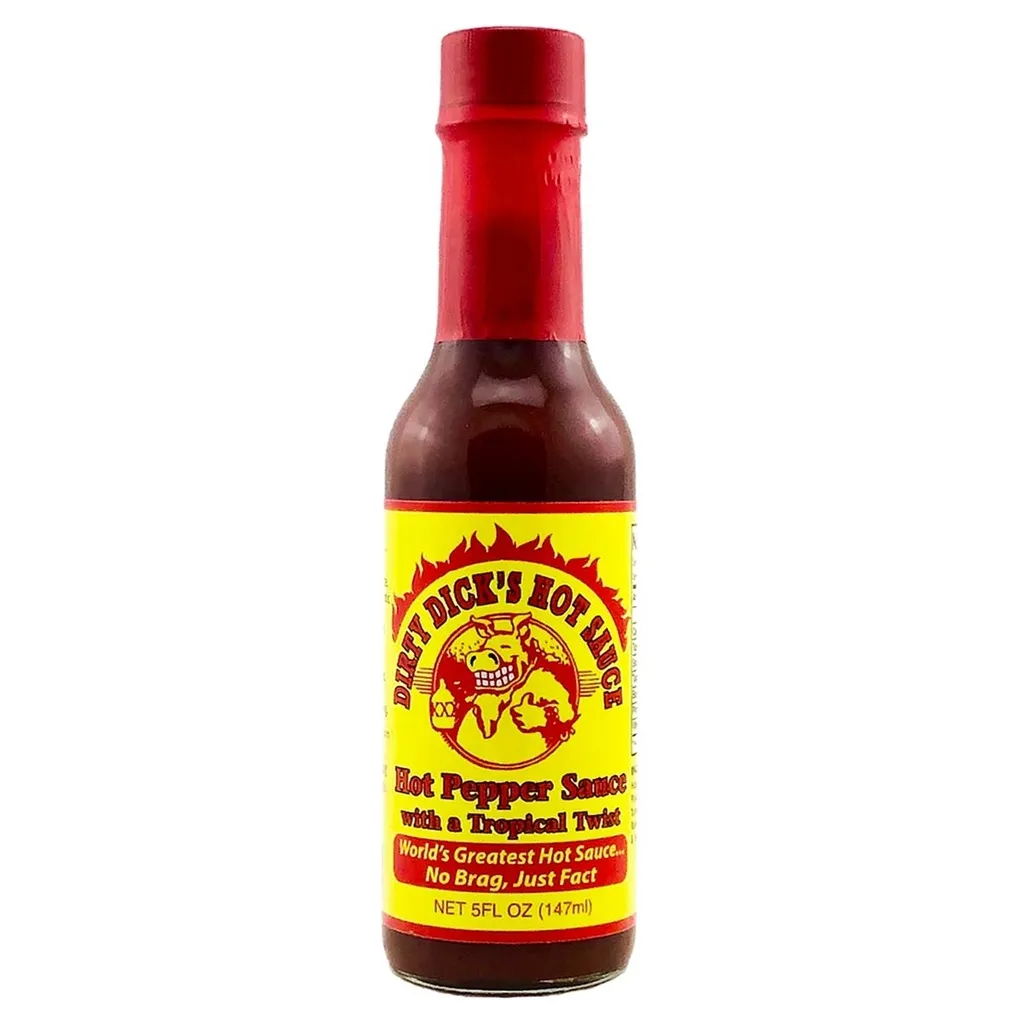 Dirty Dick’s Original Hot Pepper Sauce bottle