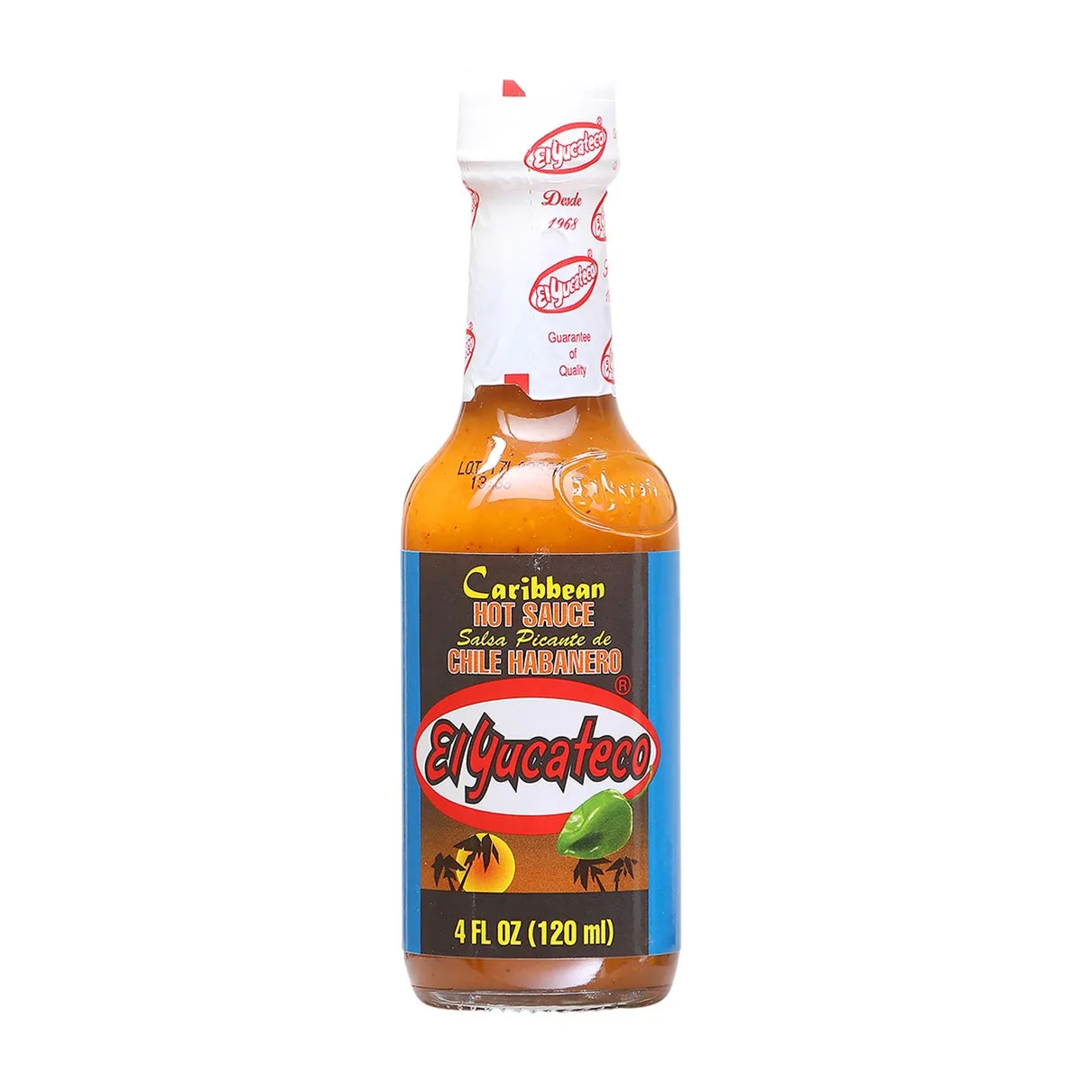 El Yucateco Caribbean Habanero bottle