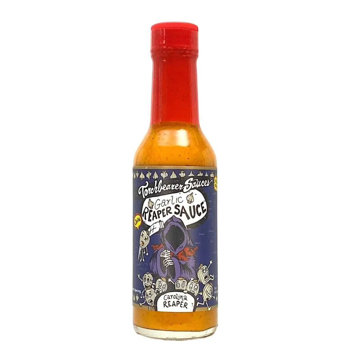 TorchBearer Sauces Garlic Reaper bottle