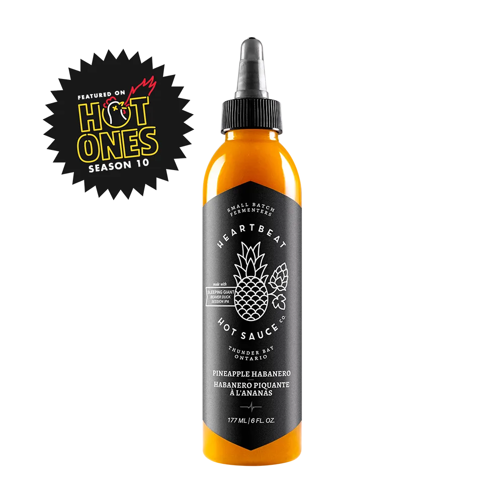 Heartbeat Hot Sauce Co. Pineapple Habanero bottle