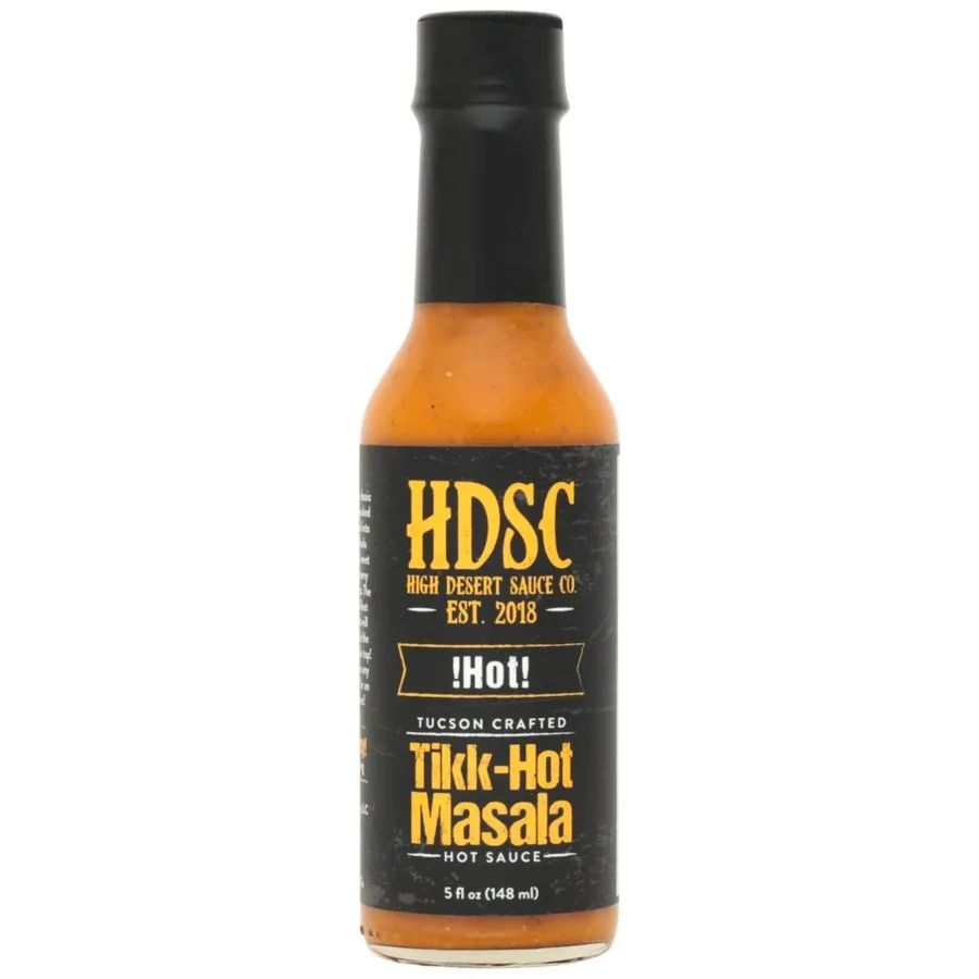 High Desert Sauce Co. Tikk-HOT Masala bottle