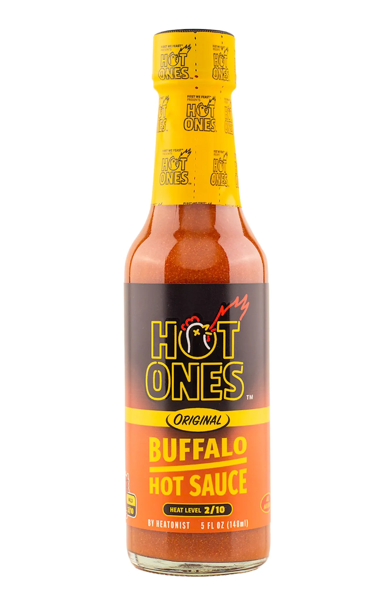 Hot Ones Buffalo Hot Sauce bottle