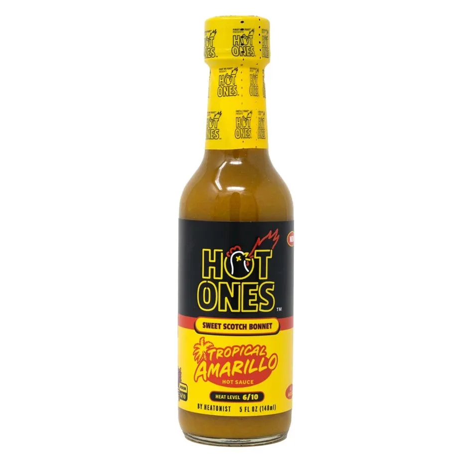 Hot Ones Tropical Amarillo bottle
