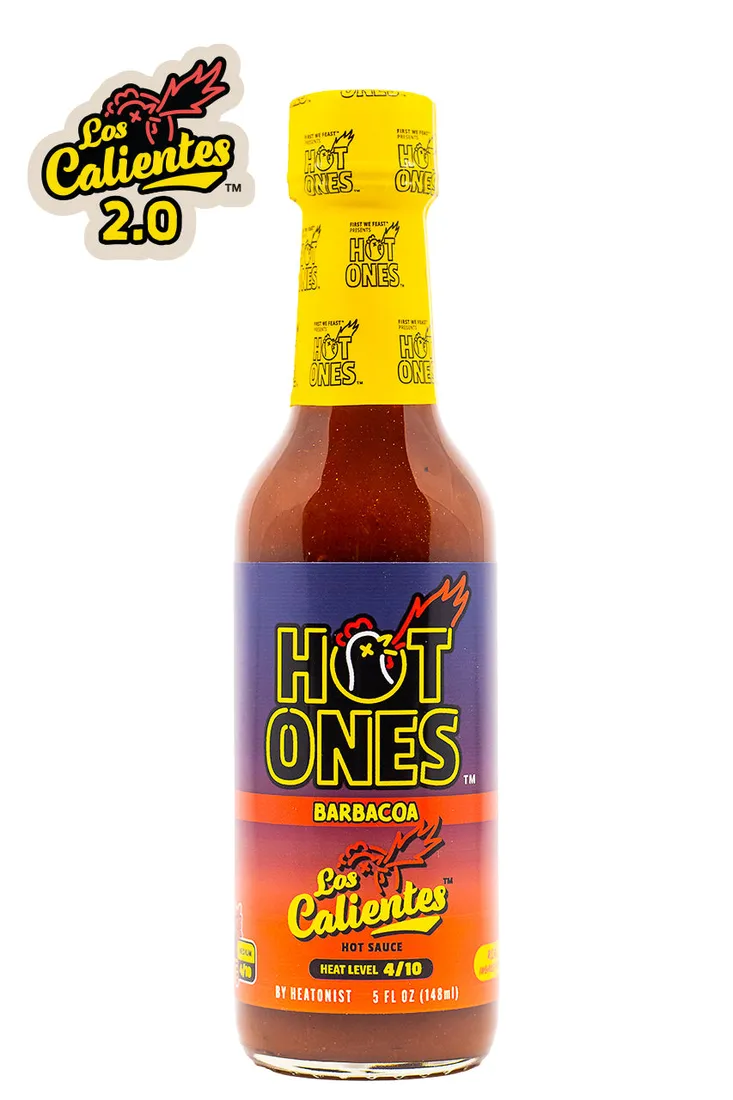 Hot Ones Los Calientes Barbacoa bottle