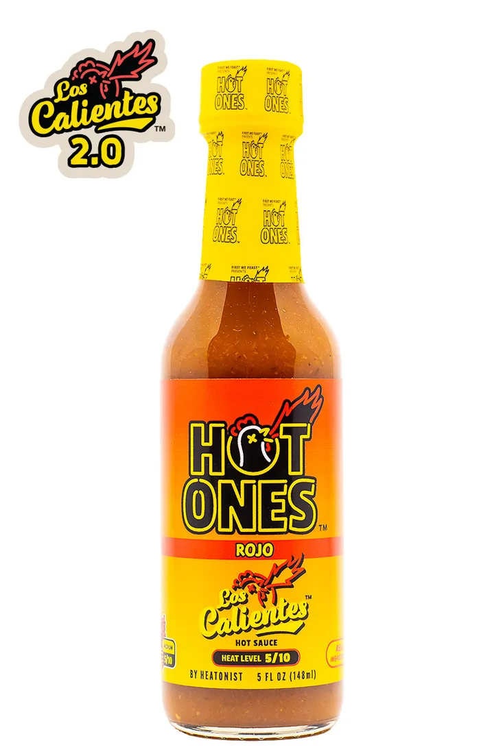Hot Ones Los Calientes Rojo bottle