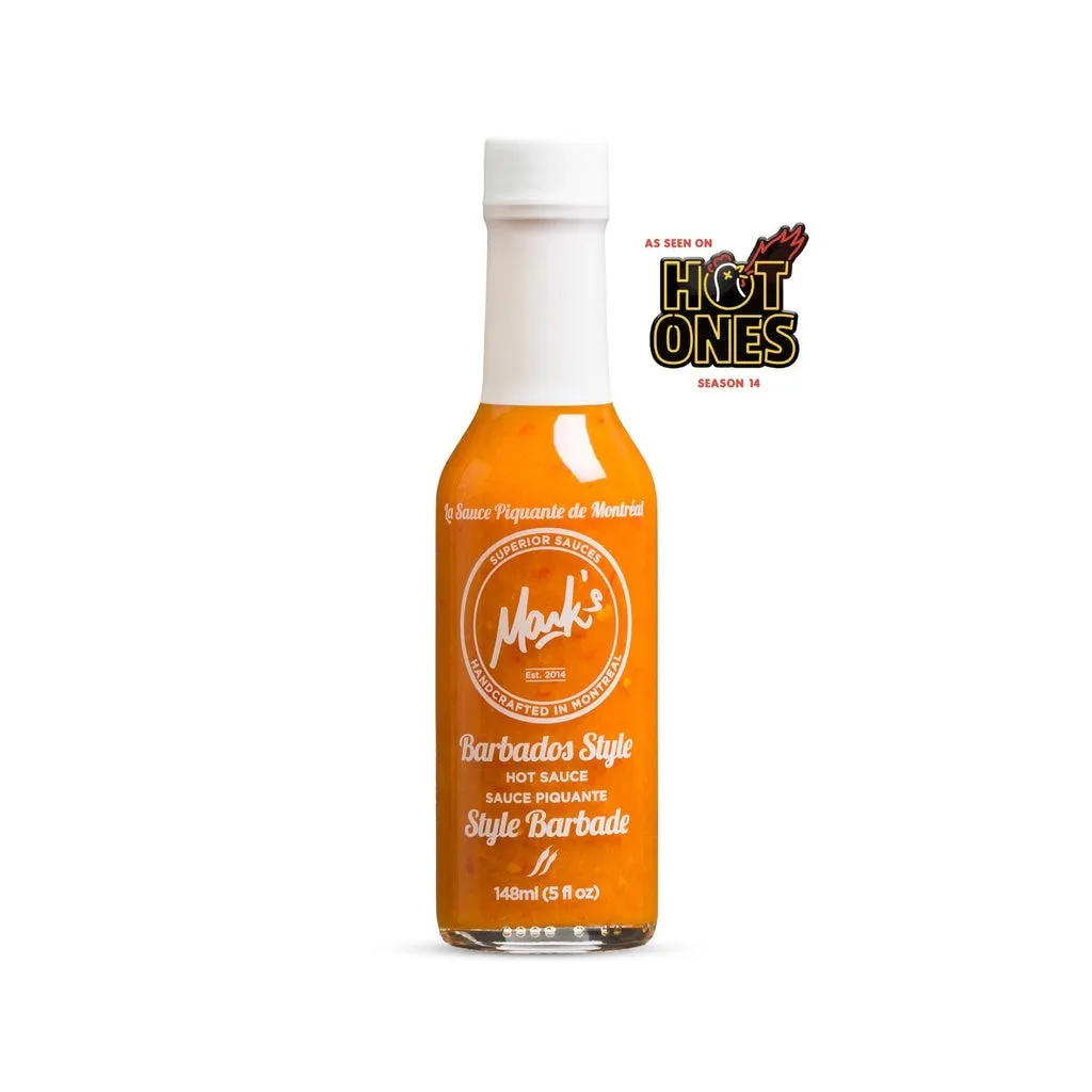 Mark’s Hot Sauce Barbados Style bottle
