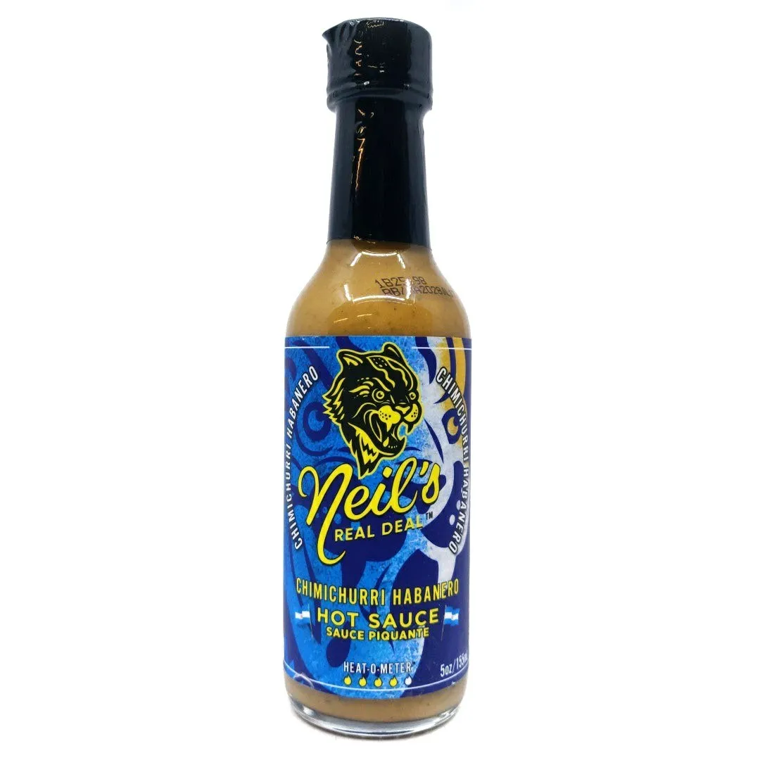 Neil’s Real Deal Chimichurri Habanero bottle
