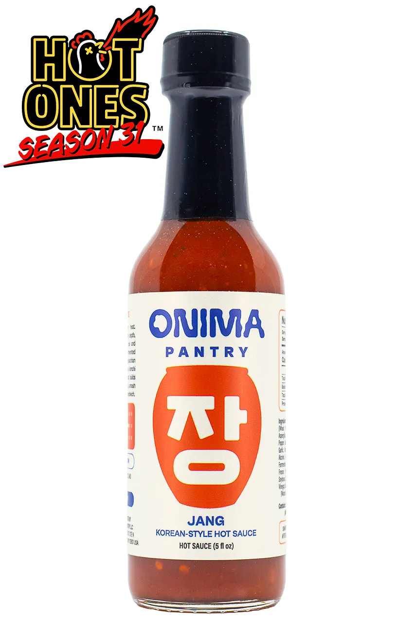 Onima Pantry JANG Korean-Style Hot Sauce bottle