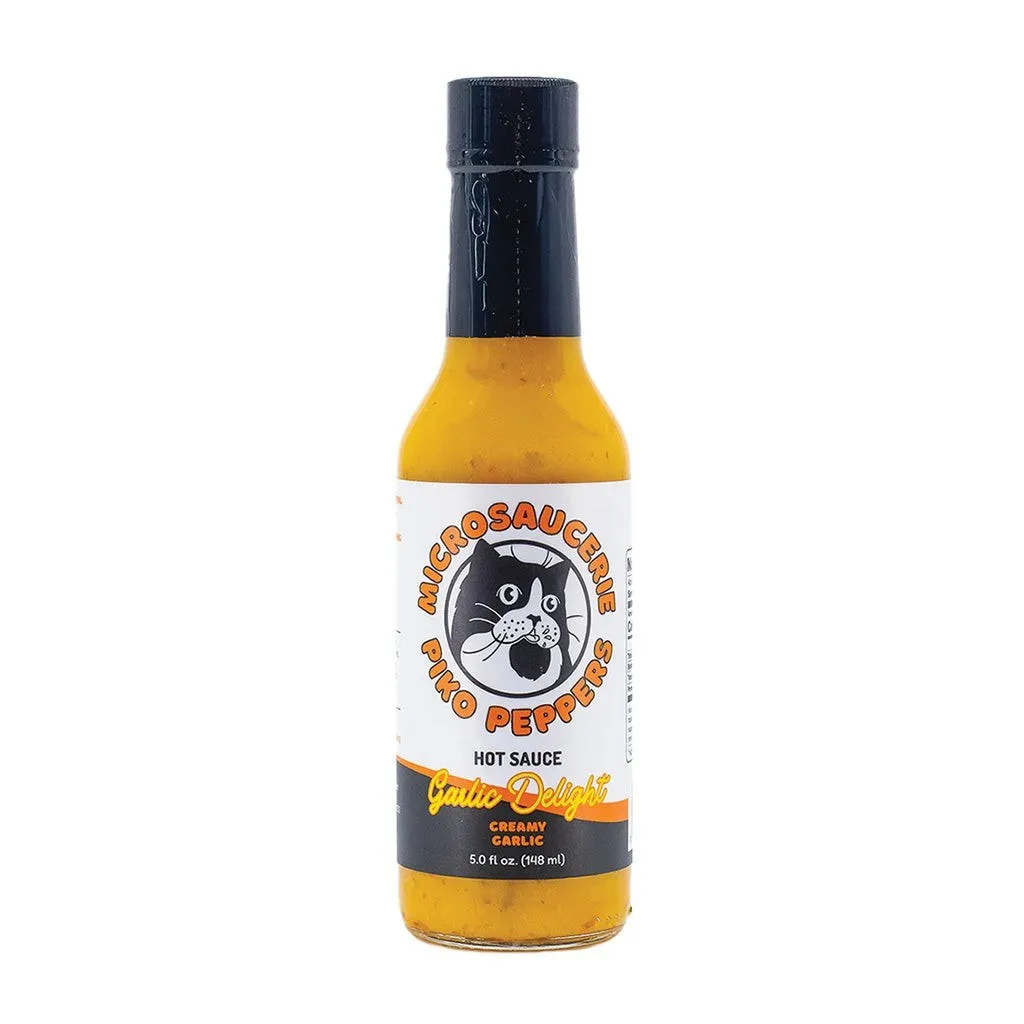 Piko Peppers Garlic Delight bottle