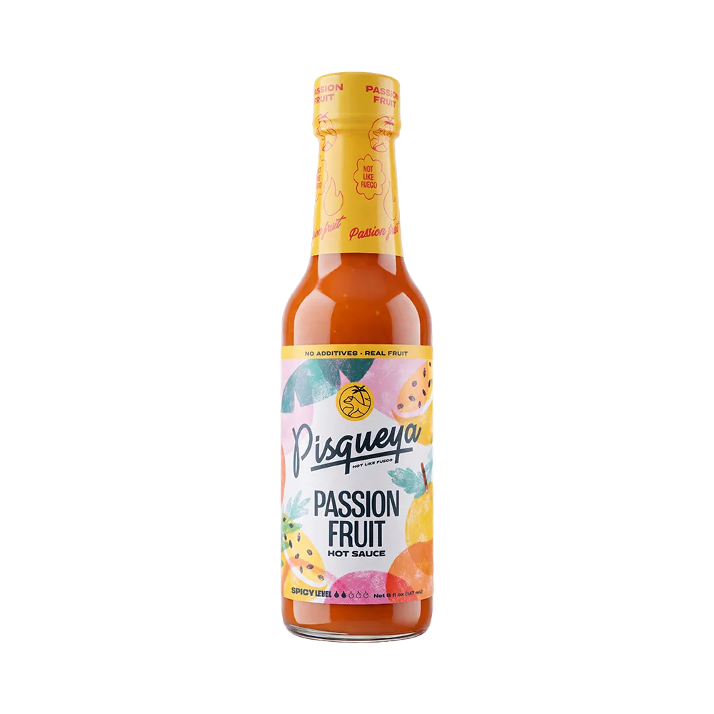 Pisqueya Spicy Sweet Passion Fruit bottle