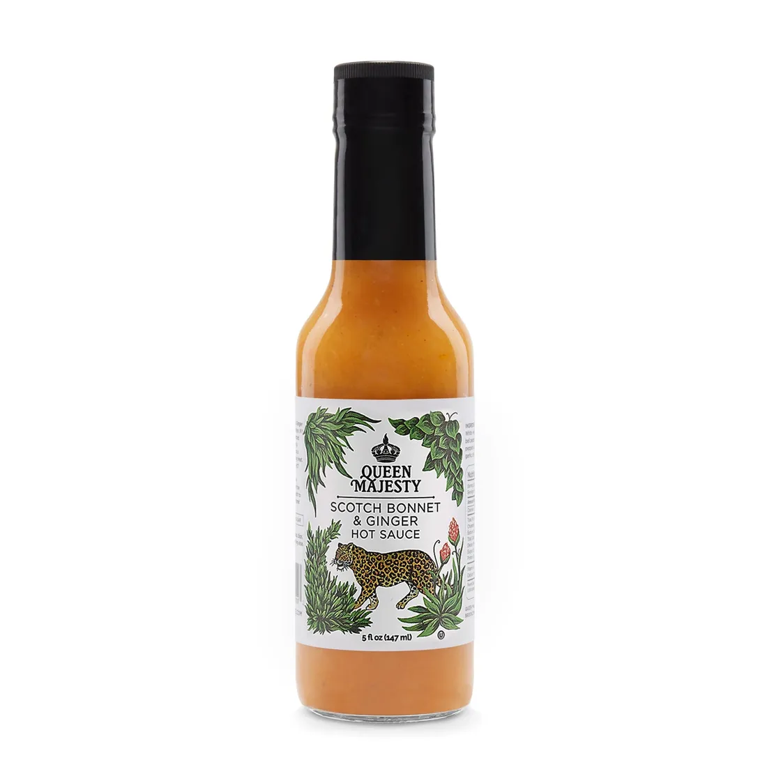 Queen Majesty Scotch Bonnet & Ginger bottle