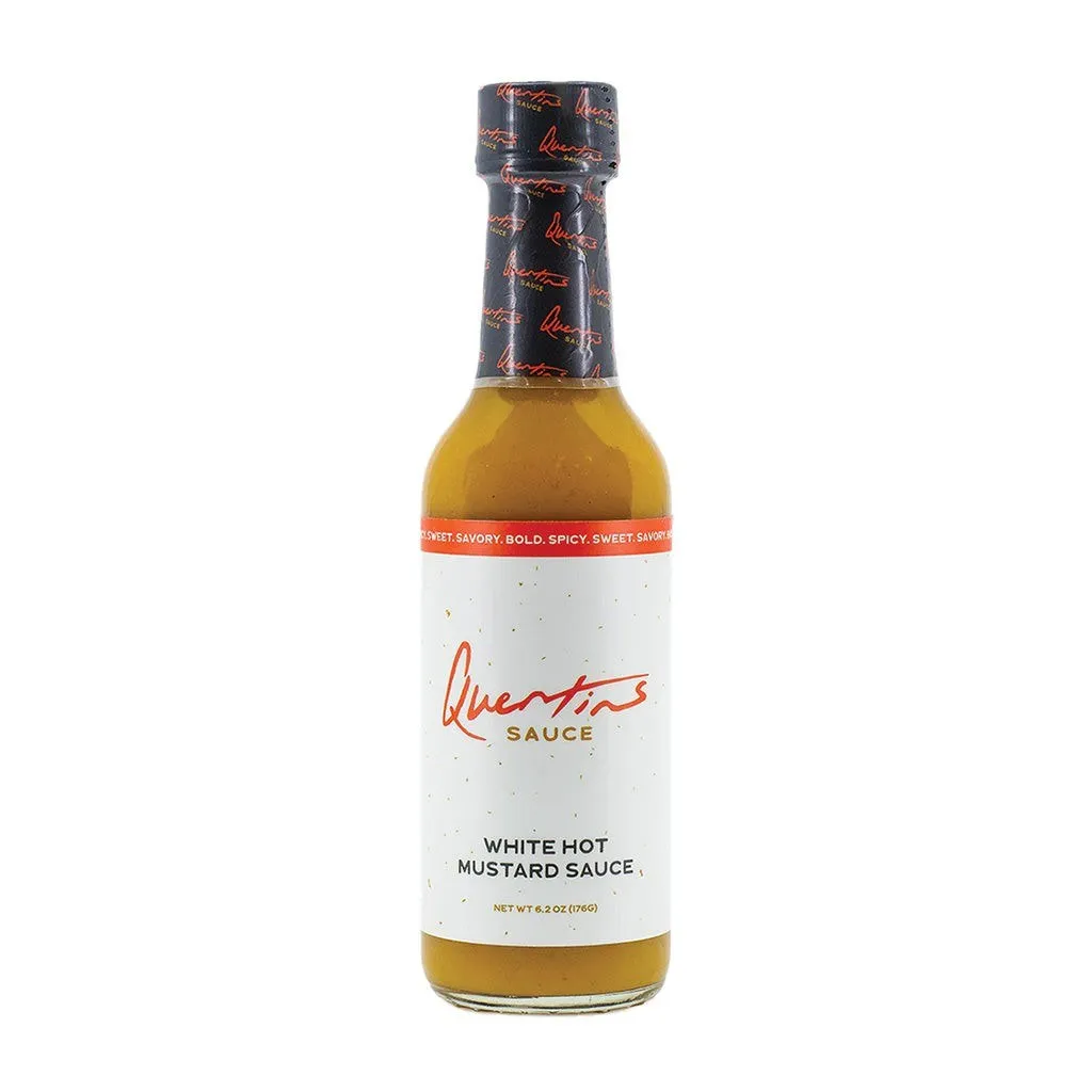 Quentin’s Sauce White Hot Mustard bottle