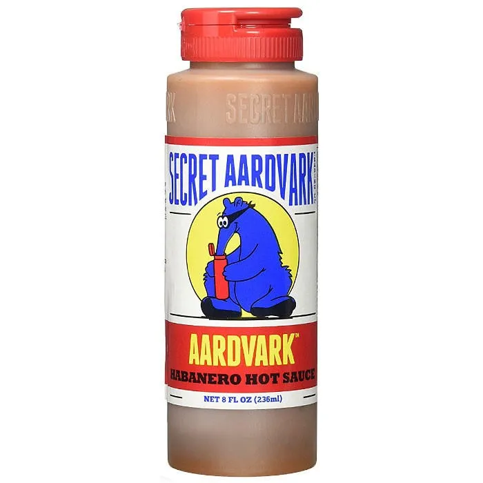 Secret Aardvark Habanero Hot Sauce bottle