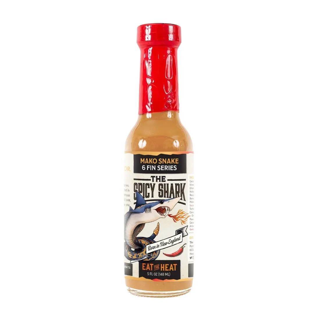 The Spicy Shark Mako Snake bottle