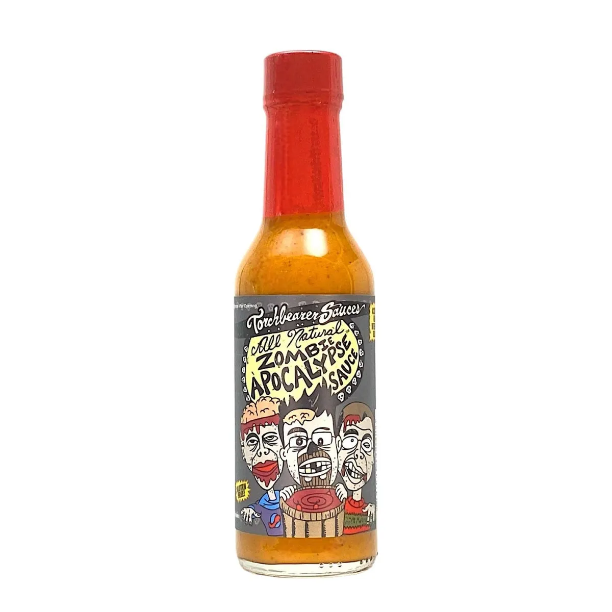 TorchBearer Sauces Zombie Apocalypse bottle
