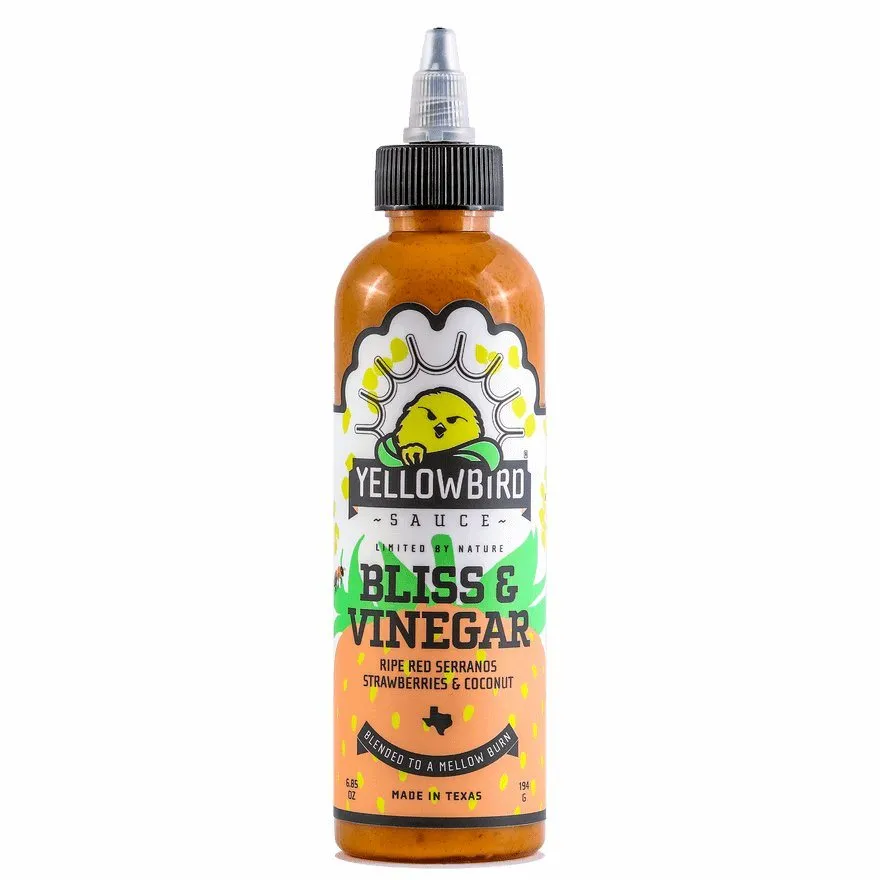 Yellowbird Bliss & Vinegar bottle